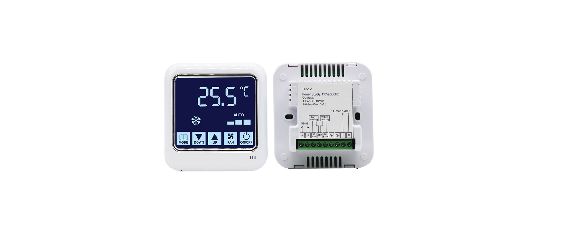 Hotowell HTW-61-EW001 Room Controller THERMOSTAT Instruction Data Sheet