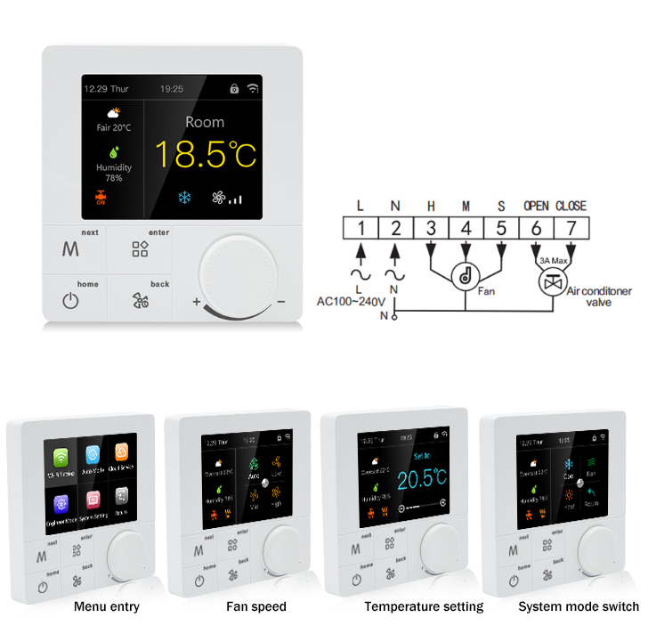 JOWITTER-BYL-158 7-DAYs-Programmable-Thermostat-fig.1