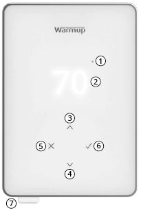 LATICRETE 0804-0403-XX Strata Heat Wi-Fi Thermostat - 9