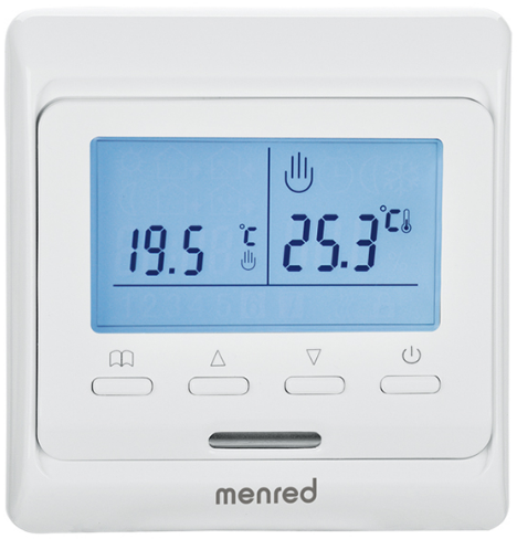 Menred E31 Series Digital Thermostat Product Specification Sheet-product