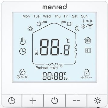 Menred E91 Series Touch Screen Room Thermostat-product