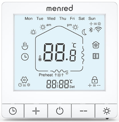 Menred RT51 Programmable WIFI Thermostat PRO
