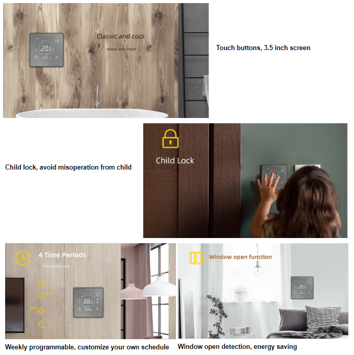 Menred RT52.13 Wifi room thermostat 1
