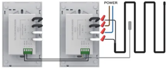 OEM ET-72G Programmable Underfloor Heating Thermostat 6