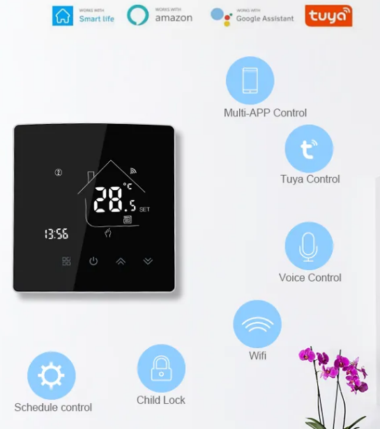 OEM X5 Digital Programmable Wifi Thermostat  1