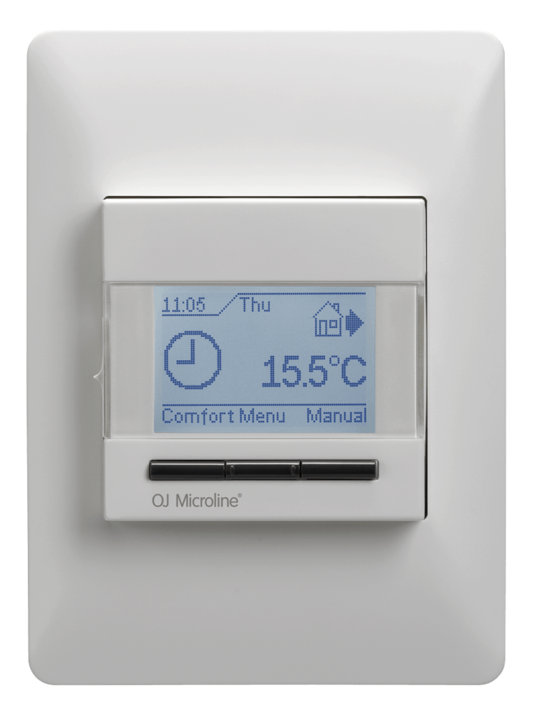 OJ ELECTRONICS MCD4UA Clock Thermostat Product Specifications Guide