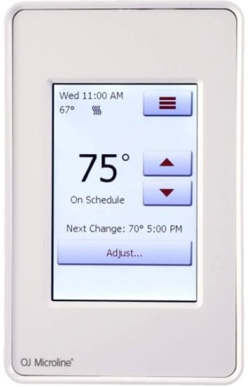 OJ-ELECTRONICS-UDG4-Touch-thermostat-Product-Specifications-PRODUCT