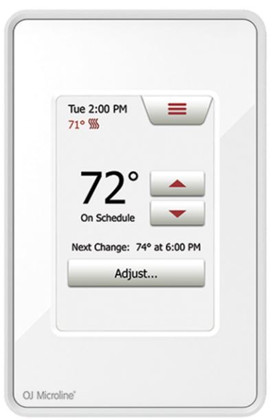 OJ-ELECTRONICS-UDG4-Touch-thermostat-product