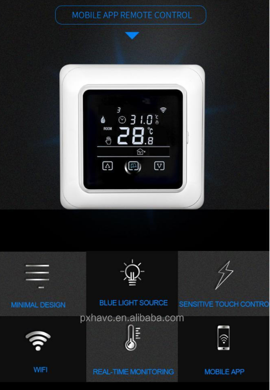 PENGXIANG PX-TH-108TW Smart Wifi Thermostat  1