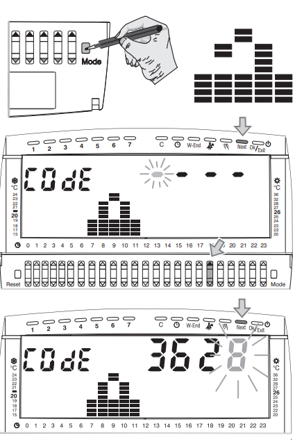 PERRY Electric 1CR CR018BS Weekly digital programmable thermostat  36