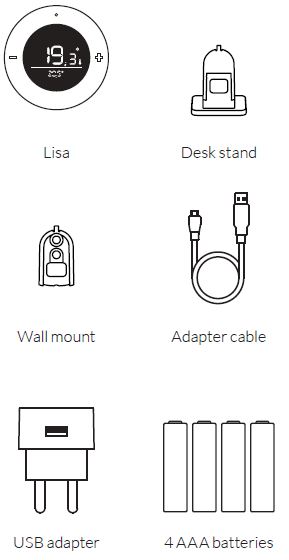 Plugwise 158-01 Lisa Zone Thermostat 1