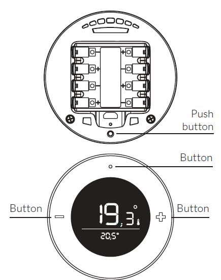Plugwise 158-01 Lisa Zone Thermostat 5