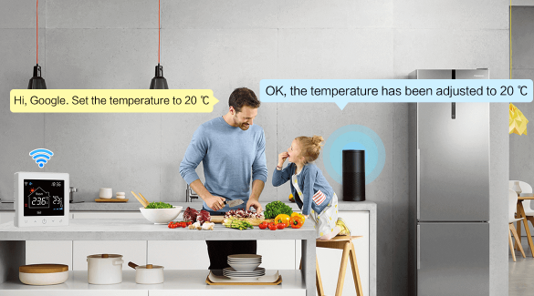 RTI-TEK R3W.963 Programmable Smart WiFi Fan Coil Thermostat  7