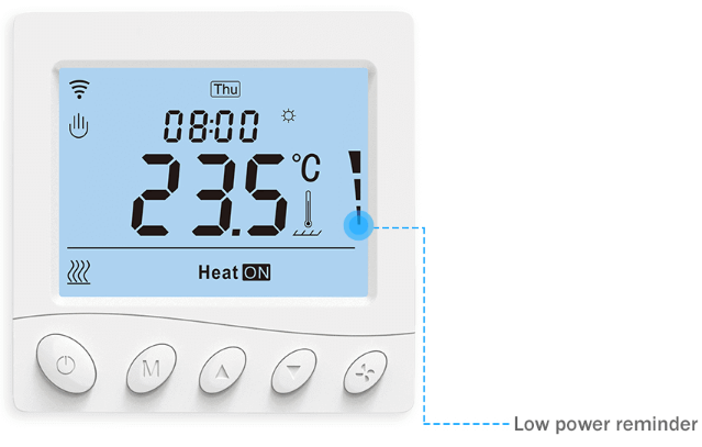 Rti-Tek R3BW Wireless Thermostat  6