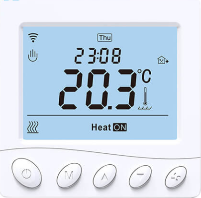 Rti-Tek R3W.716 LCD 16A Programmable Smart WiFi Thermostat product - 