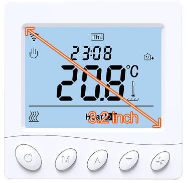 Rti-Tek R3W.723S Programmable Smart WiFi thermostat 2