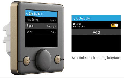 Rti-Tek R7C.716 programmable thermostat 8