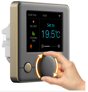 Rti-Tek R7C.963 Smart Wi-Fi Fan Coil Programmable Thermostat   6