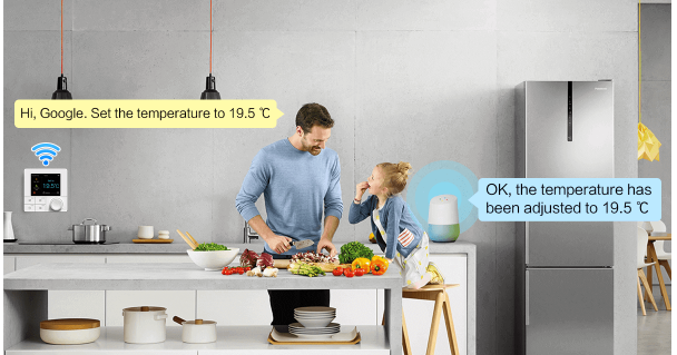 Rti-Tek R8C.716 Programmable Smart WiFi Thermostat 11