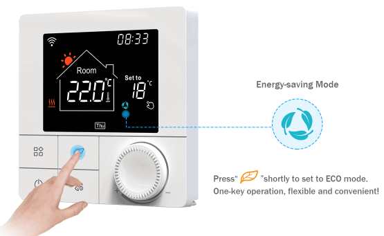 Rti-Tek R8W.963 Programmable Smart Wi-Fi Thermostat  10.