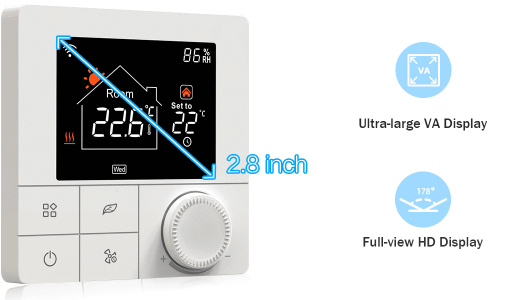Rti-Tek R8W.963 Programmable Smart Wi-Fi Thermostat   3