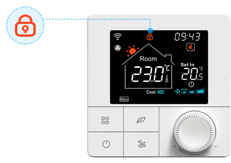 Rti-Tek R8W.963 Programmable Smart Wi-Fi Thermostat   9