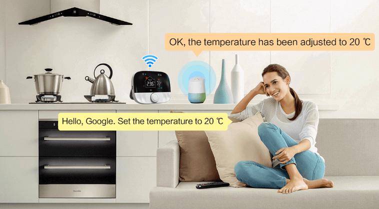 Rti-Tek T9W Wi-Fi smart thermostat 10