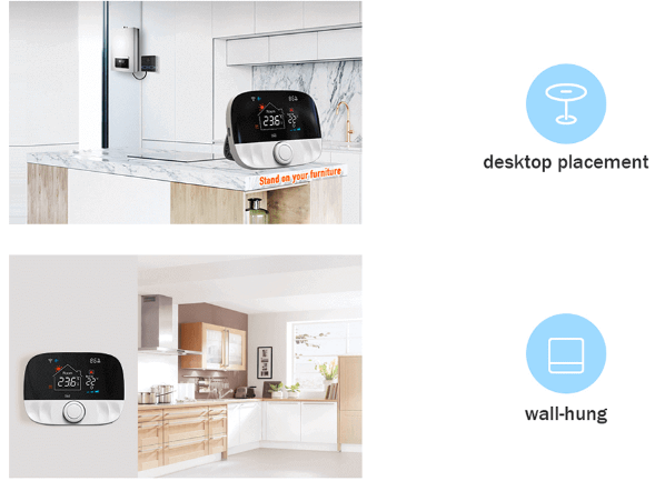 Rti-Tek T9W Wi-Fi smart thermostat  4