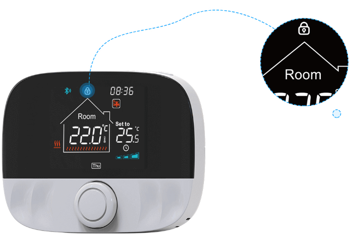 Rti-Tek T9W Wi-Fi smart thermostat  8.