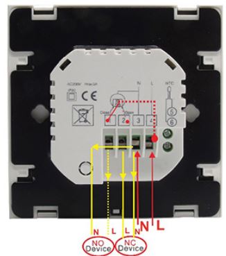 TOUPWELL THP6000GCLW WiFi Programmable Thermostat  5