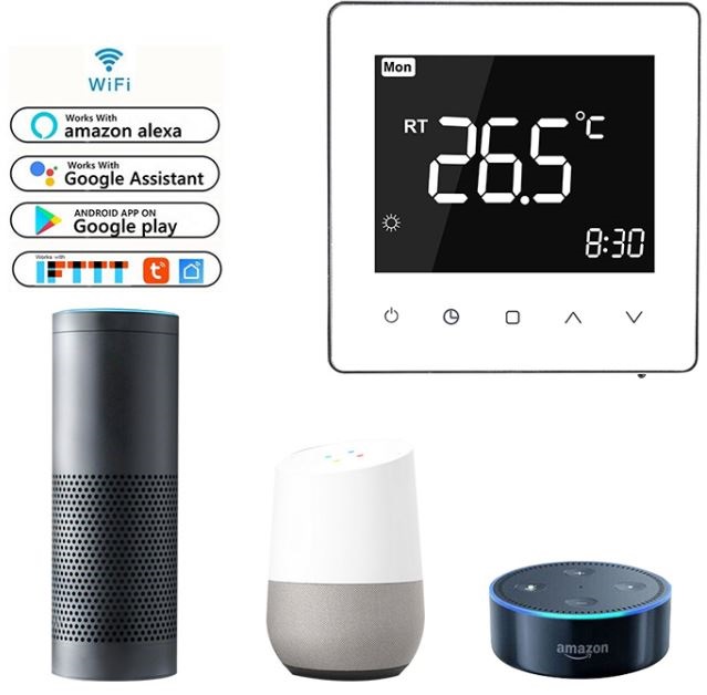 TOUPWELL TP538GCLW WIFI Smart Programmable Thermostat   3
