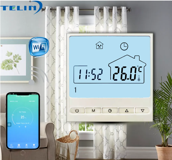 Telin AC-609H-WIFI Smart Wifi Electric Floor Heating Thermostat 2