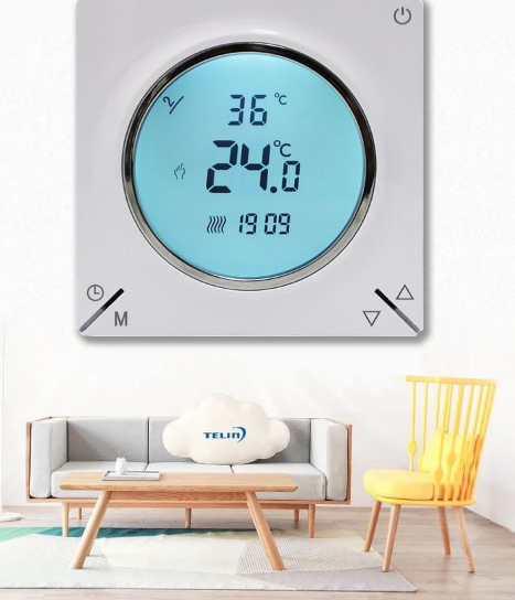 Telin AC829 Digital Electrical Programmable Thermostat 3