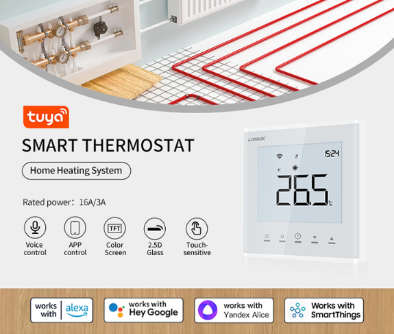 Acmelec AE-669D-DB-WIFI Smart Floor Heating Wifi Thermostat 1