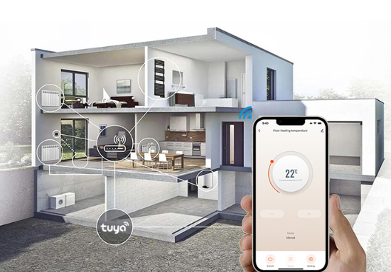 Acmelec AE-669D-DB-WIFI Smart Floor Heating Wifi Thermostat 2