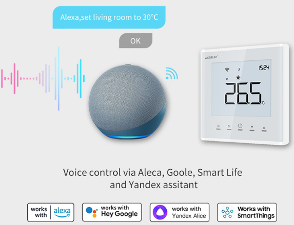 Acmelec AE-669D-DB-WIFI Smart Floor Heating Wifi Thermostat 3