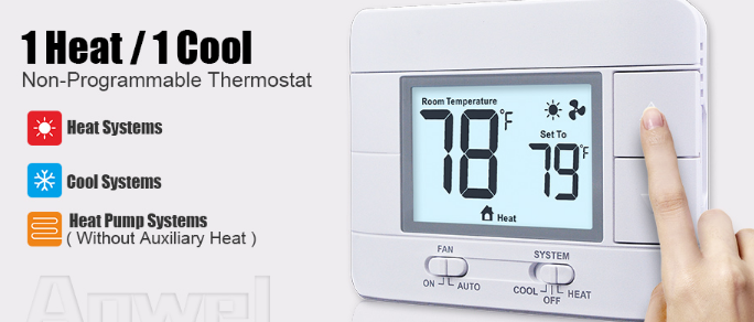 Aowel- AW701 -Non-Programmable -Thermostat- 1