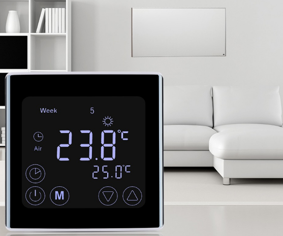 BEYONDELE C17 Touchscreen Programmable Thermostat  1