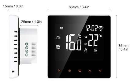 BONDA 301 Electric Wifi Thermostat 6