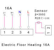 BONDA 301 Electric Wifi Thermostat 7