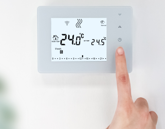 Beok BOT-X306 Wireless TouchScreen Programmable Thermostat  2