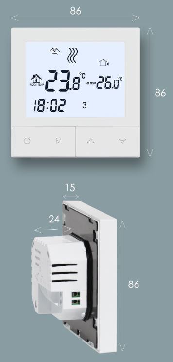 Beok TDS72 WIFI Heating Thermostat-fig.1