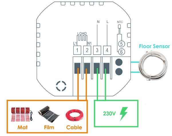 Beok TDS72 WIFI Heating Thermostat-fig.6