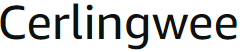 Cerlingwee logo