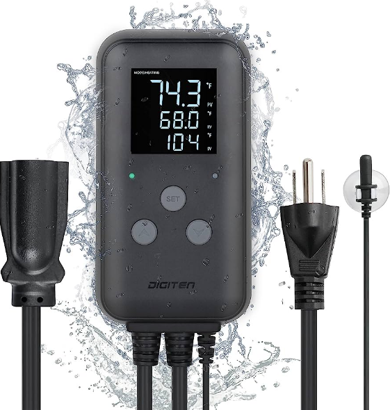 DIGITEN- DTC315- Electronic- Temperature- Controller -Thermostat - pro