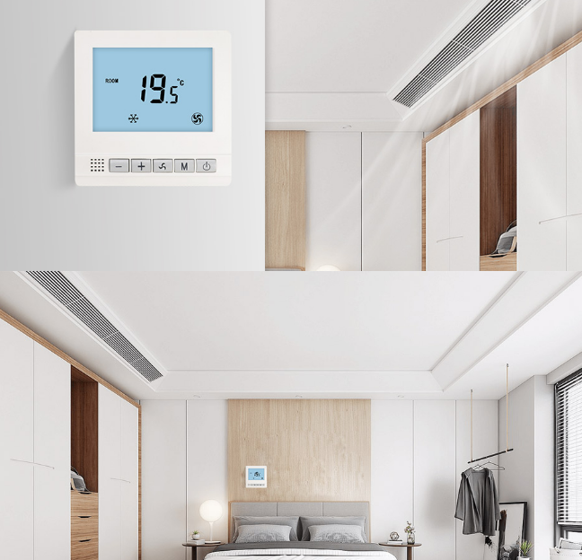E-TOP- FT-06- Colorful Touchscreen Thermostat  1
