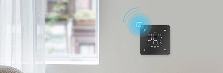 E-TOP- HT-22B -Touch- LED- Tuya- Zigbee- Smart -Thermostat  - 4