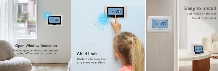 E-TOP- WT-08- Smart- Wifi -Thermostat - 2