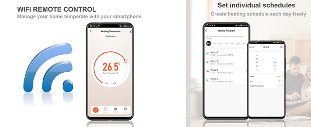 E-TOP- WT-25- Smart- RF -Wireless -Thermostat - 2