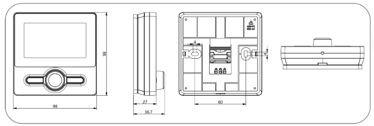 E-TOP- WT-25- Smart- RF -Wireless -Thermostat - 7